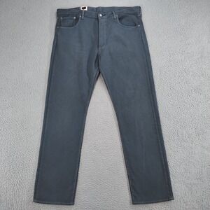 Levi's Jeans Mens 40x32 Navy Denim 501 Dark Wash Straight Leg Button Fly NEW NWT